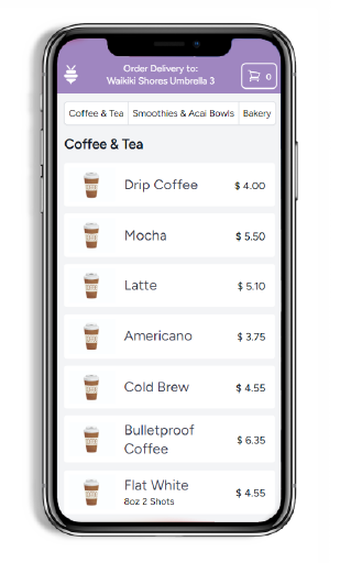 Customer Side of Busio Application